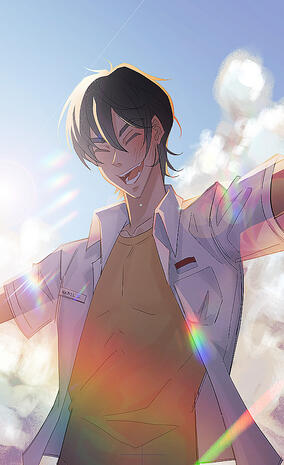 simple shaded Bust-Up